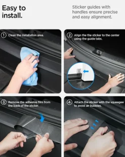 OSŁONA TYLNEGO ZDERZAKA SPIGEN TESLA MODEL Y JUNIPER TG200-YJ MATOWY CZARNY