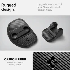 OSŁONA ZAMKA DRZWI SPIGEN TESLA MODEL Y 3 DOOR LOCK COVER BLACK