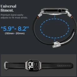 PASEK SPIGEN APPLE WATCH 49MM 46MM 45MM 44MM CLASSIC FIT BAND BLACK