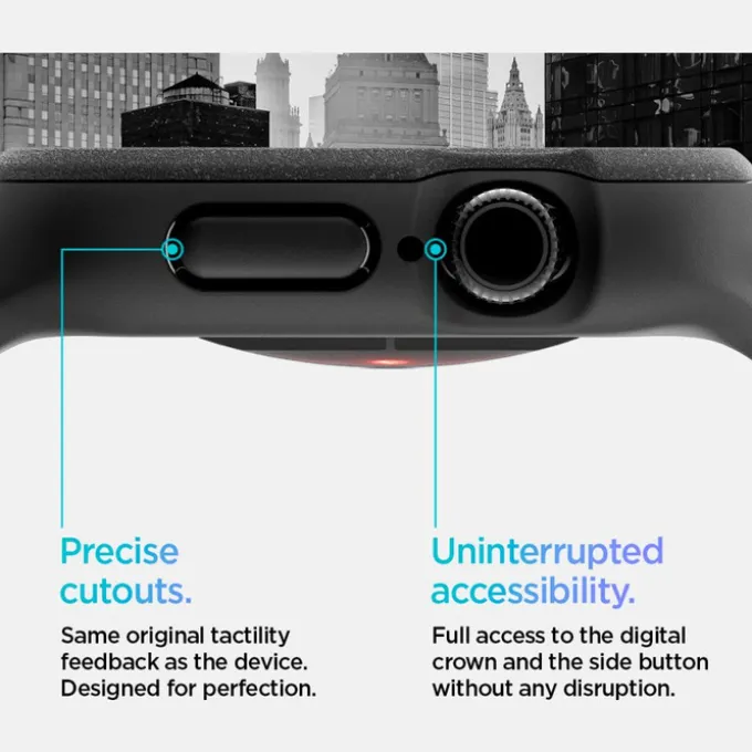 PASEK SPIGEN APPLE WATCH 10 42 MM VAULT PRO MATOWY CZARNY
