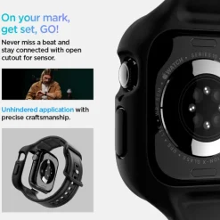 PASEK SPIGEN APPLE WATCH 10 42 MM VAULT PRO MATOWY CZARNY