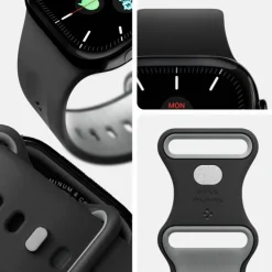PASEK SPIGEN APPLE WATCH 6 / 7 / 8 / 9 / 10 / SE (40 / 41 / 42 MM) NANO POP BLACK SESAME