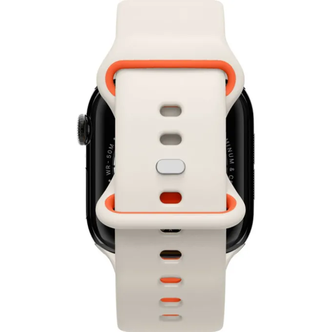 PASEK SPIGEN APPLE WATCH 6 / 7 / 8 / 9 / 10 / SE / ULTRA 1 / 2 (44 / 45 / 46 / 49 MM) NANO POP ORANGE BEIGE