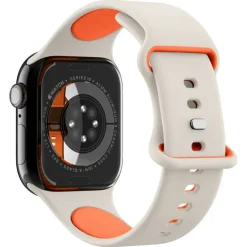 PASEK SPIGEN APPLE WATCH 6 / 7 / 8 / 9 / 10 / SE / ULTRA 1 / 2 (44 / 45 / 46 / 49 MM) NANO POP ORANGE BEIGE