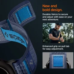 PASEK SPIGEN APPLE WATCH 8 / 9 / 10 / 11 / SE / ULTRA (44 / 45 / 46 / 49 MM) ACTIVE ATHLEX AIR 2 NAVY BLUE