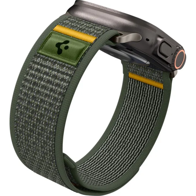 PASEK SPIGEN APPLE WATCH 6 / 7 / 8 / 9 / 10 / SE / ULTRA 1 / 2 (44 / 45 / 46 / 49 MM) ACTIVE ATHLEX AIR ZIELONY
