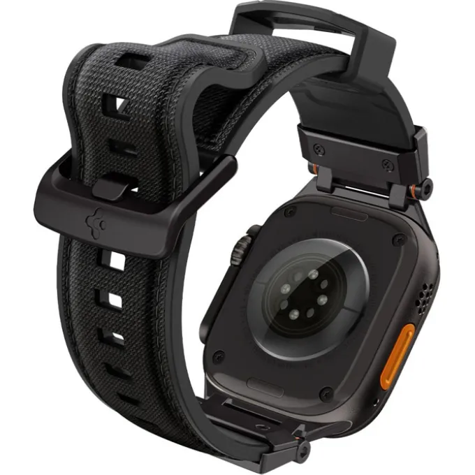 PASEK SPIGEN APPLE WATCH 6 / 7 / 8 / 9 / 10 / SE / ULTRA 1 / 2 (44 / 45 / 46 / 49 MM) DURAPRO ARMOR CZARNY