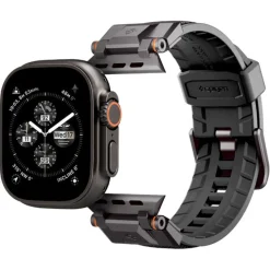 PASEK SPIGEN APPLE WATCH 6 / 7 / 8 / 9 / 10 / SE / ULTRA 1 / 2 (44 / 45 / 46 / 49 MM) DURAPRO ARMOR CZARNY