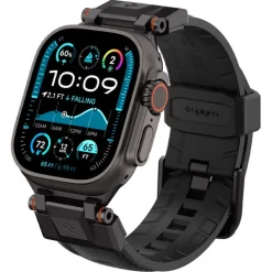 PASEK SPIGEN APPLE WATCH 6 / 7 / 8 / 9 / 10 / SE / ULTRA 1 / 2 (44 / 45 / 46 / 49 MM) DURAPRO ARMOR CZARNY