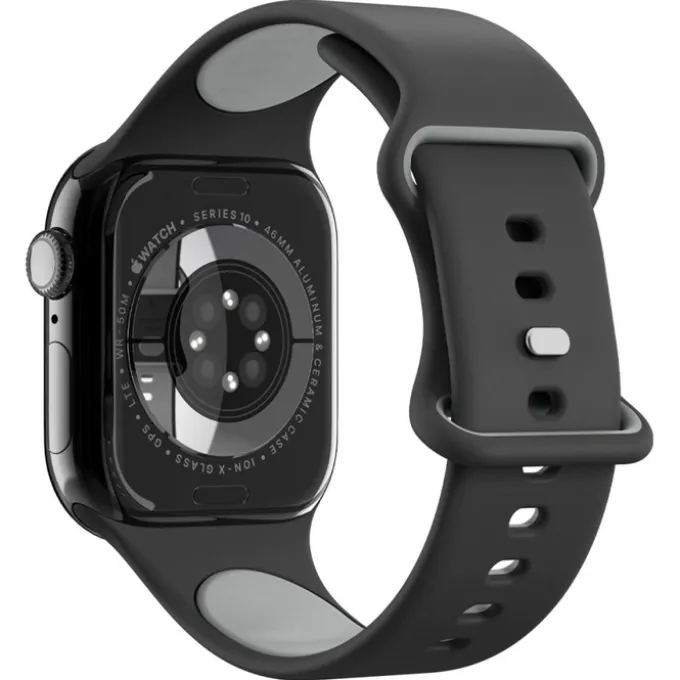 PASEK SPIGEN APPLE WATCH 6 / 7 / 8 / 9 / 10 / SE / ULTRA 1 / 2 (44 / 45 / 46 / 49 MM) NANO POP BLACK SESAME