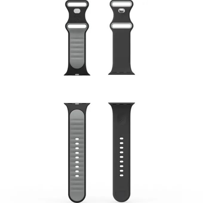 PASEK SPIGEN APPLE WATCH 6 / 7 / 8 / 9 / 10 / SE / ULTRA 1 / 2 (44 / 45 / 46 / 49 MM) NANO POP BLACK SESAME