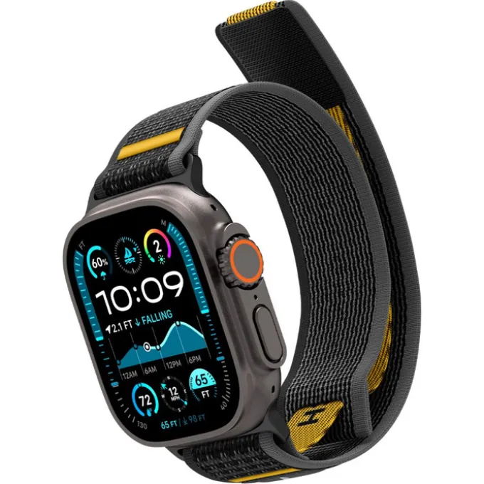 PASEK SPIGEN APPLE WATCH 6 / 7 / 8 / 9 / 10 / SE / ULTRA 1 / 2 (44 / 45 / 46 / 49 MM) ACTIVE ATHLEX AIR CZARNY