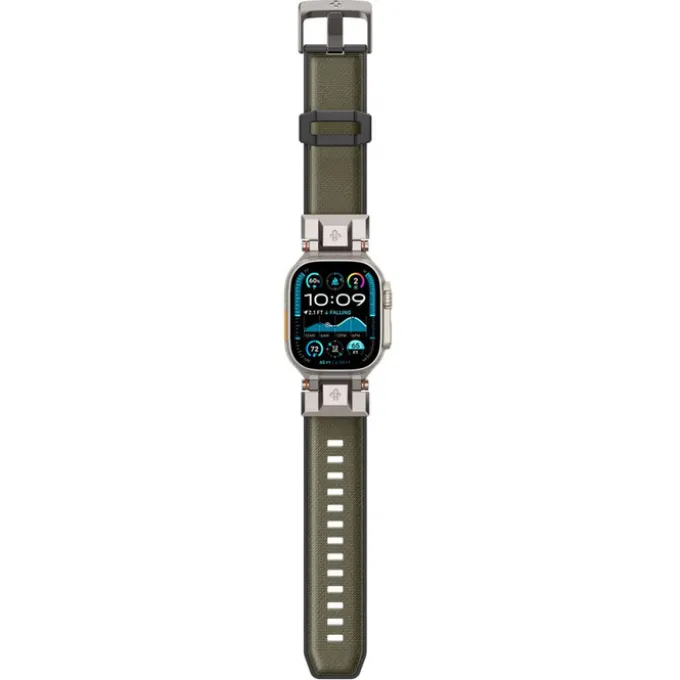 PASEK SPIGEN APPLE WATCH 6 / 7 / 8 / 9 / 10 / SE / ULTRA 1 / 2 (44 / 45 / 46 / 49 MM) DURAPRO ARMOR MILITARY GREEN