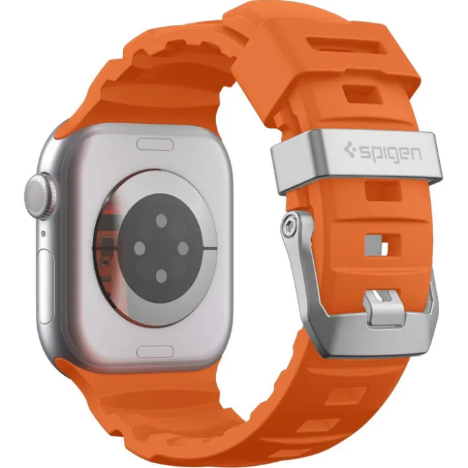 PASEK SPIGEN APPLE WATCH 8 / 9 / 10 / 11 / SE / ULTRA (44 / 45 / 46 / 49 MM) WBS2 BAND ORANGE