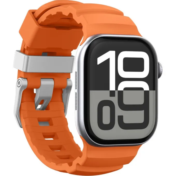 PASEK SPIGEN APPLE WATCH 8 / 9 / 10 / 11 / SE / ULTRA (44 / 45 / 46 / 49 MM) WBS2 BAND ORANGE