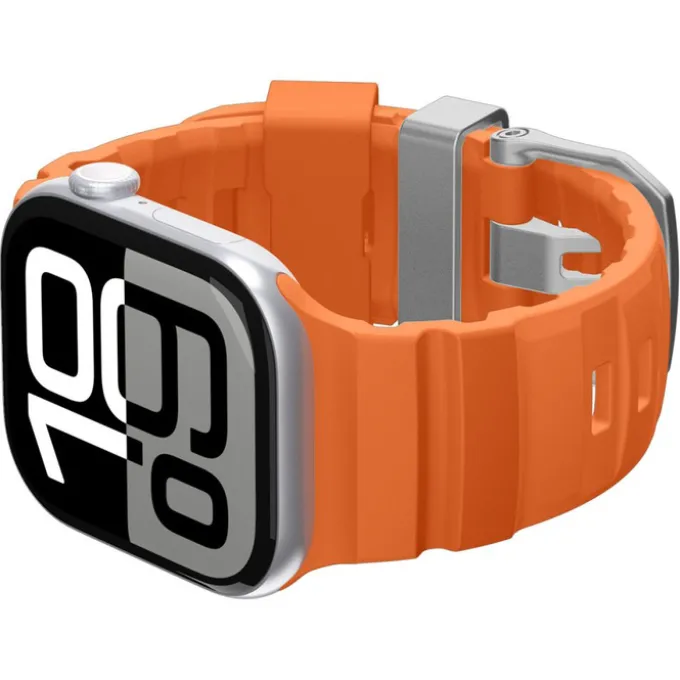 PASEK SPIGEN APPLE WATCH 8 / 9 / 10 / 11 / SE / ULTRA (44 / 45 / 46 / 49 MM) WBS2 BAND ORANGE