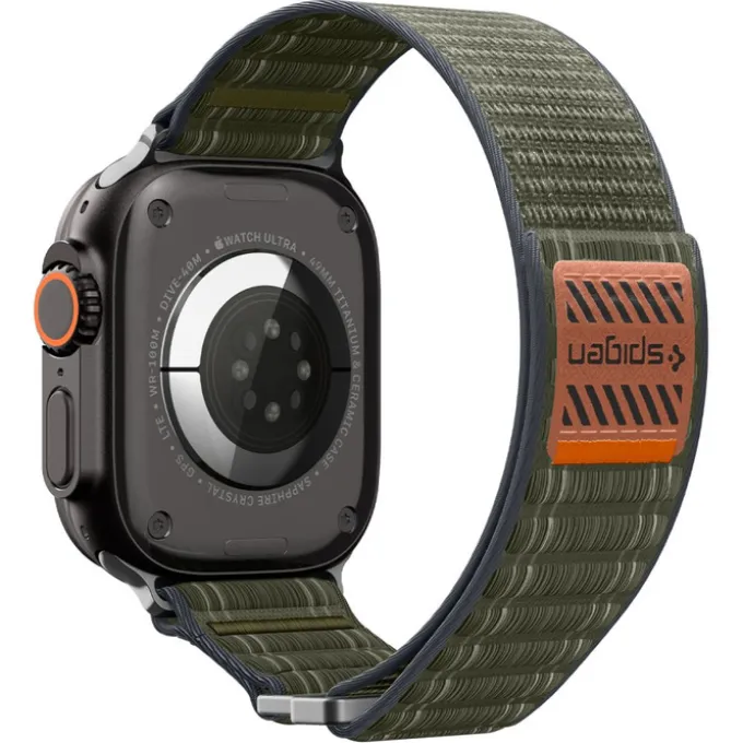 PASEK SPIGEN APPLE WATCH 8 / 9 / 10 / 11 / SE / ULTRA (44 / 45 / 46 / 49 MM) WBF0 BAND GREEN