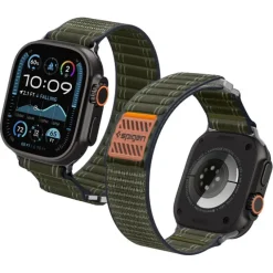 PASEK SPIGEN APPLE WATCH 8 / 9 / 10 / 11 / SE / ULTRA (44 / 45 / 46 / 49 MM) WBF0 BAND GREEN