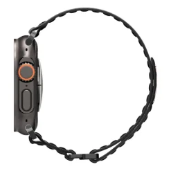 PASEK SPIGEN APPLE WATCH 8 / 9 / 10 / 11 / SE / ULTRA (44 / 45 / 46 / 49 MM) WBF0 BAND BLACK