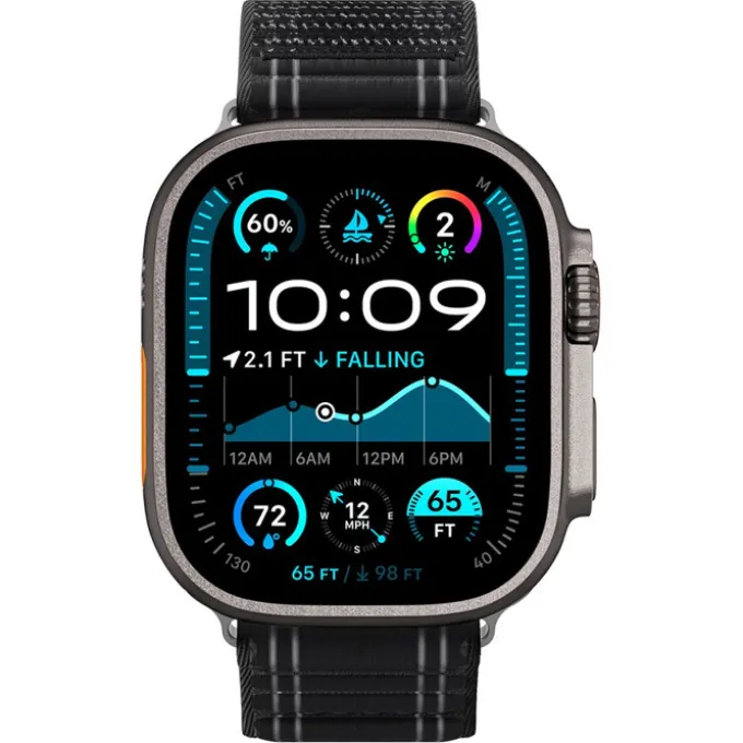 PASEK SPIGEN APPLE WATCH 8 / 9 / 10 / 11 / SE / ULTRA (44 / 45 / 46 / 49 MM) WBF0 BAND BLACK