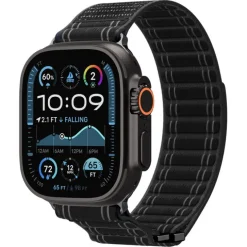 PASEK SPIGEN APPLE WATCH 8 / 9 / 10 / 11 / SE / ULTRA (44 / 45 / 46 / 49 MM) WBF0 BAND BLACK