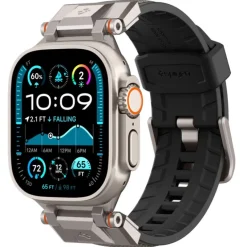 PASEK SPIGEN APPLE WATCH 6 / 7 / 8 / 9 / 10 / SE / ULTRA 1 / 2 (44 / 45 / 46 / 49 MM) DURAPRO ARMOR SZARY