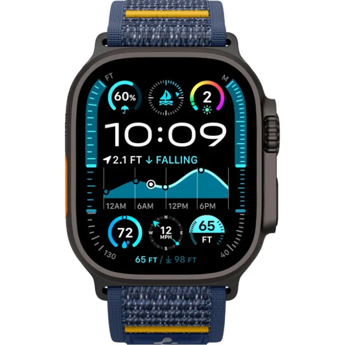 PASEK SPIGEN APPLE WATCH 6 / 7 / 8 / 9 / 10 / SE / ULTRA 1 / 2 (44 / 45 / 46 / 49 MM) ACTIVE ATHLEX AIR GRANATOWY