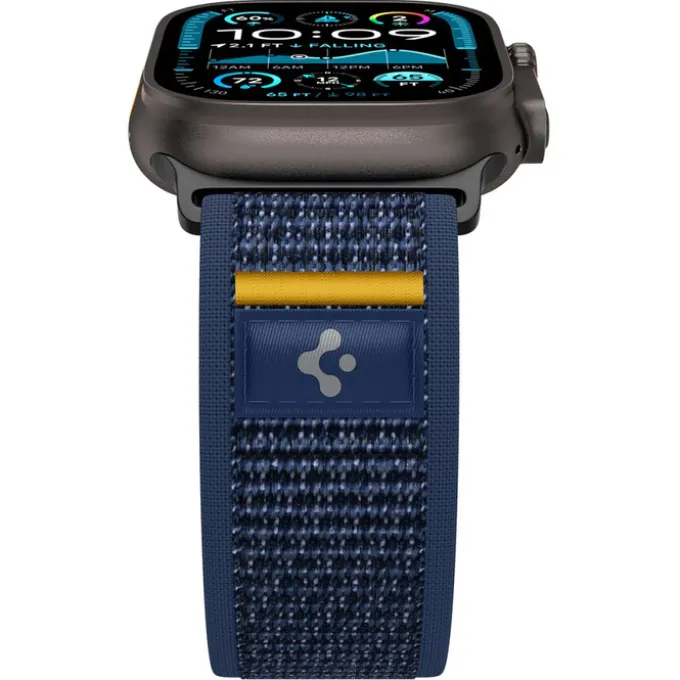 PASEK SPIGEN APPLE WATCH 6 / 7 / 8 / 9 / 10 / SE / ULTRA 1 / 2 (44 / 45 / 46 / 49 MM) ACTIVE ATHLEX AIR GRANATOWY