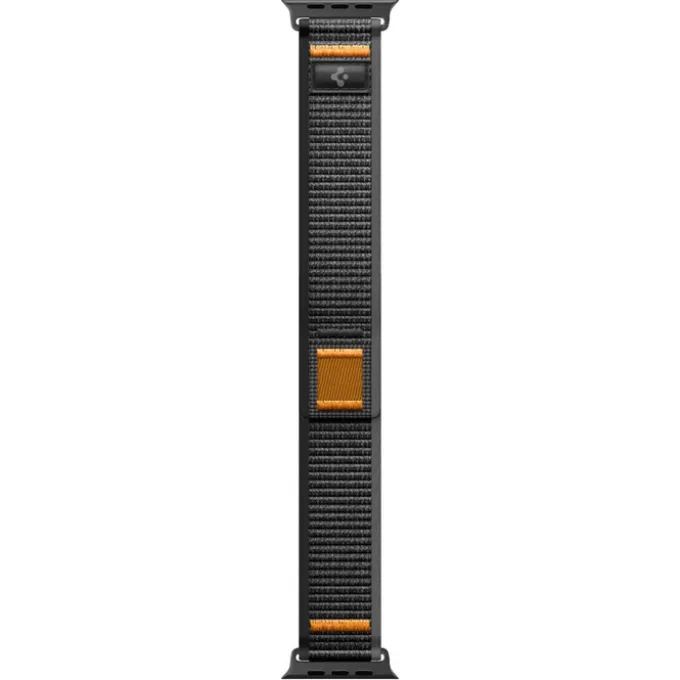 PASEK SPIGEN ATHLEX AIR 2 APPLE WATCH 8 / 9 / 10 / 11 / SE / ULTRA (44 / 45 / 46 / 49 MM) ACTIVE BLACK / ORANGE