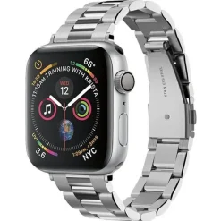 Pasek SPIGEN Band Modern Fit Apple Watch 9 8 7 SE 2022 38mm 40mm 41mm Silver