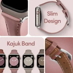 Pasek Spigen Cyrill Kajuk Apple Watch 9 8 7 SE 2022 38mm 40mm 41mm Rose