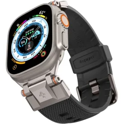 Pasek SPIGEN Durapro Armor Apple Watch Ultra 9 8 7 6 5 4 3 SE 2022 42mm 44mm 45mm 49mm Czarny