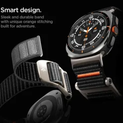 PASEK SPIGEN DURAPRO FLEX SAMSUNG GALAXY WATCH ULTRA (47 MM) BLACK