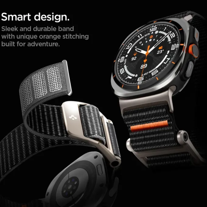 PASEK SPIGEN DURAPRO FLEX SAMSUNG GALAXY WATCH ULTRA (47 MM) BLACK