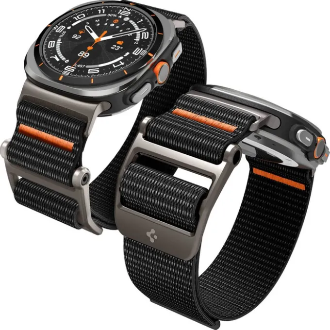 PASEK SPIGEN DURAPRO FLEX SAMSUNG GALAXY WATCH ULTRA (47 MM) BLACK