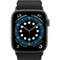 Pasek SPIGEN Fit Lite Apple Watch 6 / 7 / 8 / 9 / 10 / SE / ULTRA 1 / 2 (44 / 45 / 46 / 49 MM) BLACK Czarne