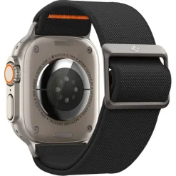 Pasek Spigen Fit Lite Ultra Apple Watch Ultra 9 8 7 SE 2022 42mm 44mm 45mm 49mm Czarny