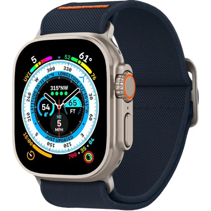 Pasek Spigen Fit Lite Ultra Apple Watch Ultra 9 8 7 SE 2022 42mm 44mm 45mm 49mm Navy