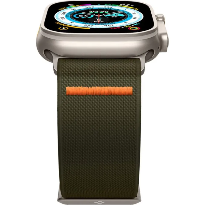 Pasek Spigen Fit Lite Ultra Apple Watch 4 / 5 / 6 / 7 / 8 / 9 / Se / Ultra (42 / 44 / 45 / 49 Mm) Khaki