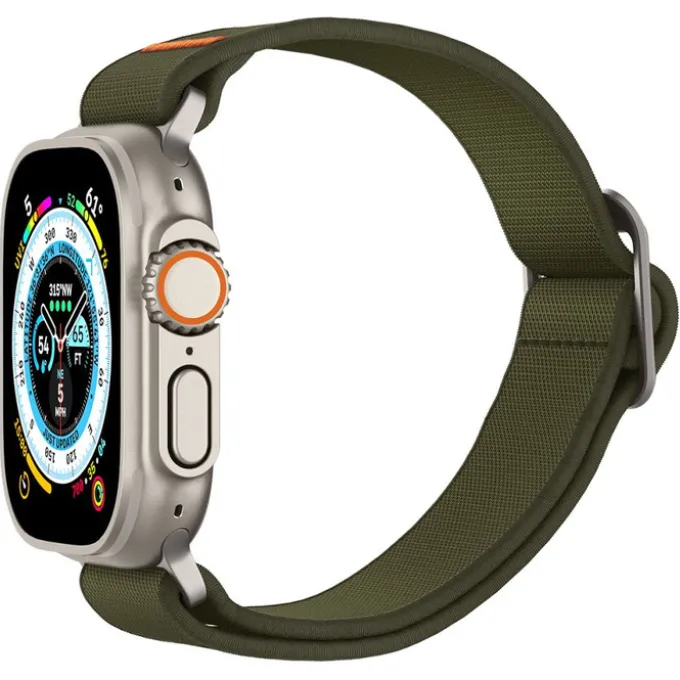 Pasek Spigen Fit Lite Ultra Apple Watch 4 / 5 / 6 / 7 / 8 / 9 / Se / Ultra (42 / 44 / 45 / 49 Mm) Khaki