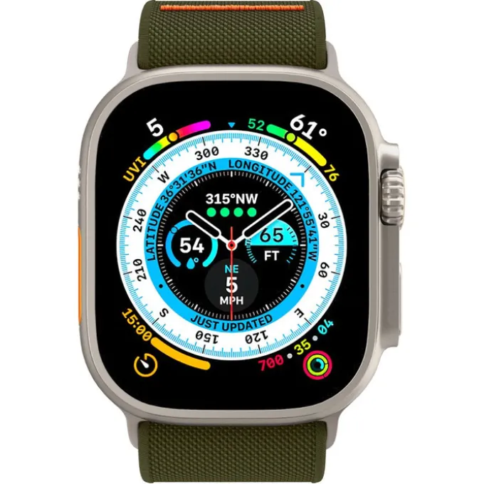 Pasek Spigen Fit Lite Ultra Apple Watch 4 / 5 / 6 / 7 / 8 / 9 / Se / Ultra (42 / 44 / 45 / 49 Mm) Khaki