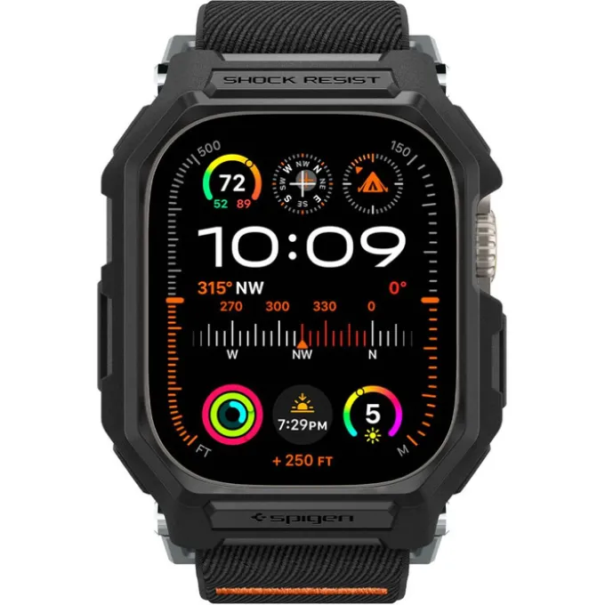Pasek SPIGEN LITE FIT ”PRO” APPLE WATCH ULTRA 1 / 2 (49 MM) MATTE BLACK