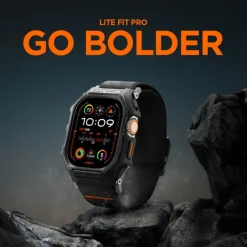 Pasek SPIGEN LITE FIT ”PRO” APPLE WATCH ULTRA 1 / 2 (49 MM) MATTE BLACK