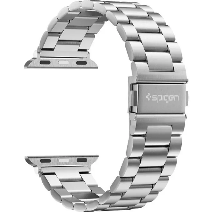 Pasek SPIGEN Modern Fit Band Apple Watch Ultra 9 8 7 SE 2022 42mm 44mm 45mm 49mm Srebrny