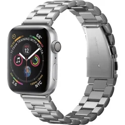 Pasek SPIGEN Modern Fit Band Apple Watch Ultra 9 8 7 SE 2022 42mm 44mm 45mm 49mm Srebrny