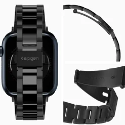 Pasek Spigen Modern Fit Band Apple Watch 9 8 7 SE 2022 38mm 40mm 41mm Black