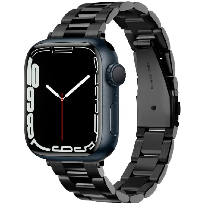 Pasek Spigen Modern Fit Band Apple Watch 9 8 7 SE 2022 38mm 40mm 41mm Black