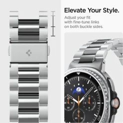 PASEK SPIGEN MODERN FIT BAND GALAXY WATCH 8 / CLASSIC (40 / 44 / 46 MM) SILVER