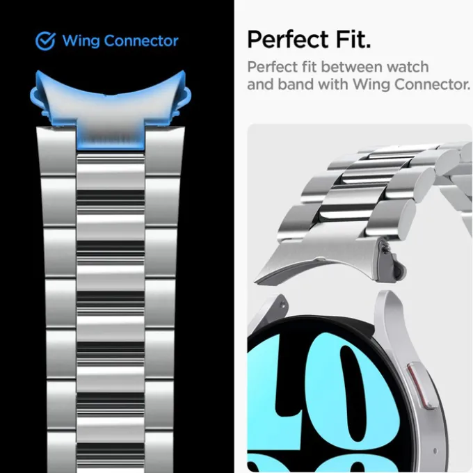 Pasek Spigen Modern Fit Band Samsung Galaxy Watch 6 (44 Mm) Silver