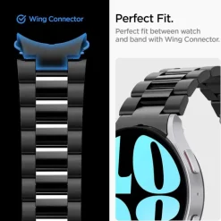 Pasek Spigen Modern Fit Band Samsung Galaxy Watch 6 (44 Mm) Black Case